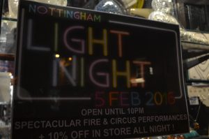 Light Night Nottingham