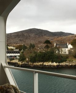 Sailing into the Isle of Harris