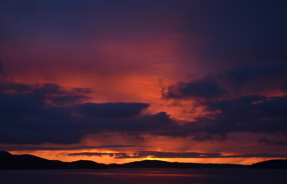 Sunrise over the Outer Hebrides