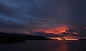 Sunrise over the Outer Hebrides