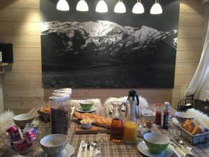 Breakfast at The Chalet Company, Meribel