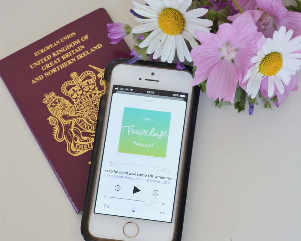Podcasts for travel bloggers