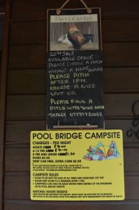 Pool Bridge Campsite Exmoor