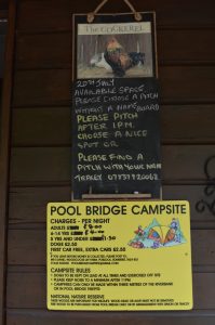 Pool Bridge Campsite Exmoor