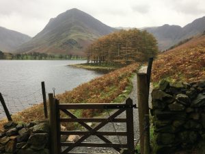 Buttermere in autumn in the Lake District