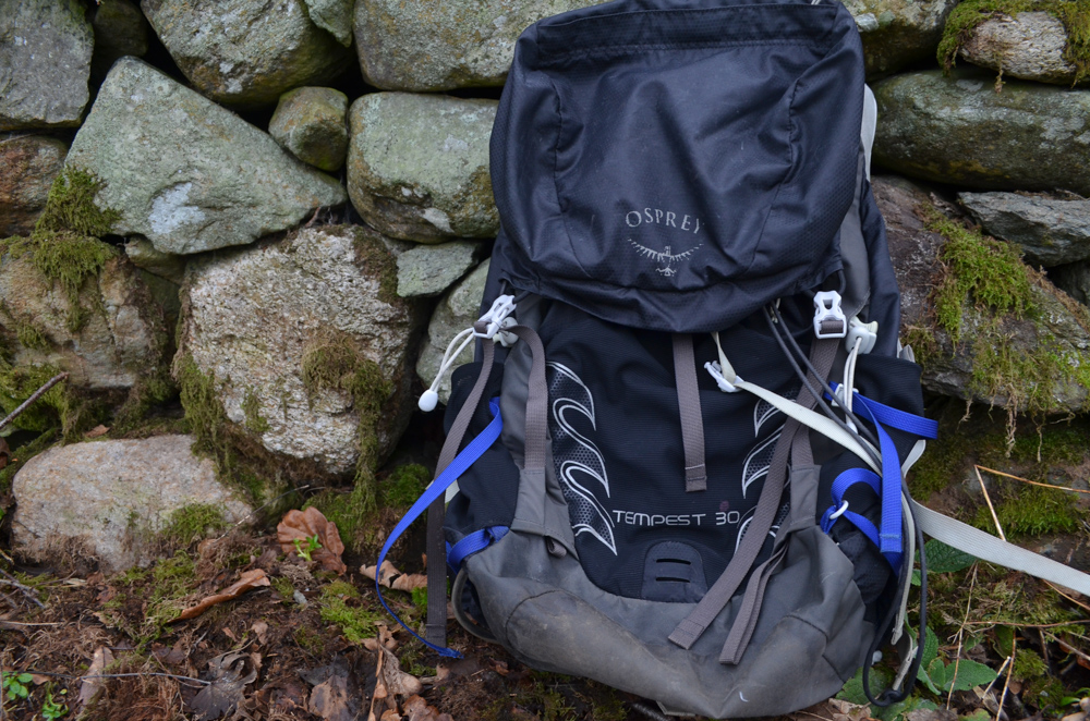 What to pack for a day walk in the Lake District Backpack