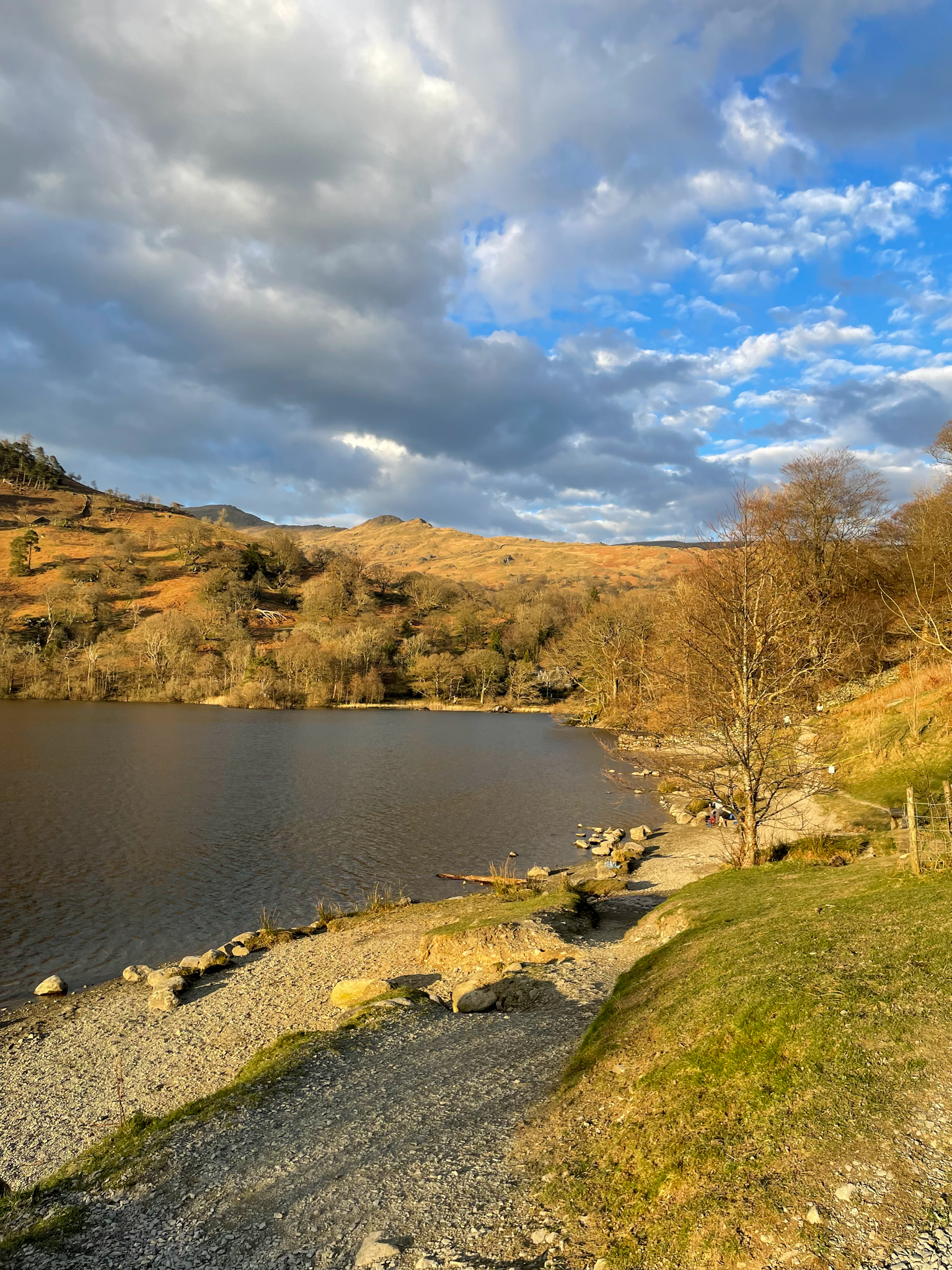Rydal Water at dusk