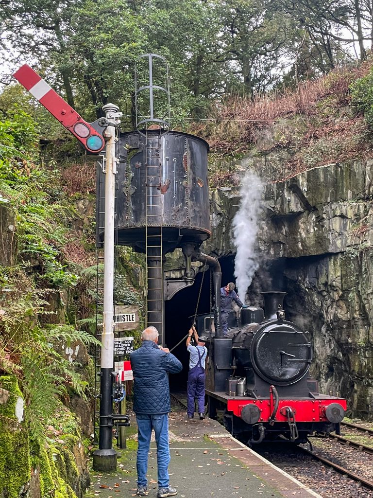 Riding the Haverthwaite Steam Train in the Lake District-05