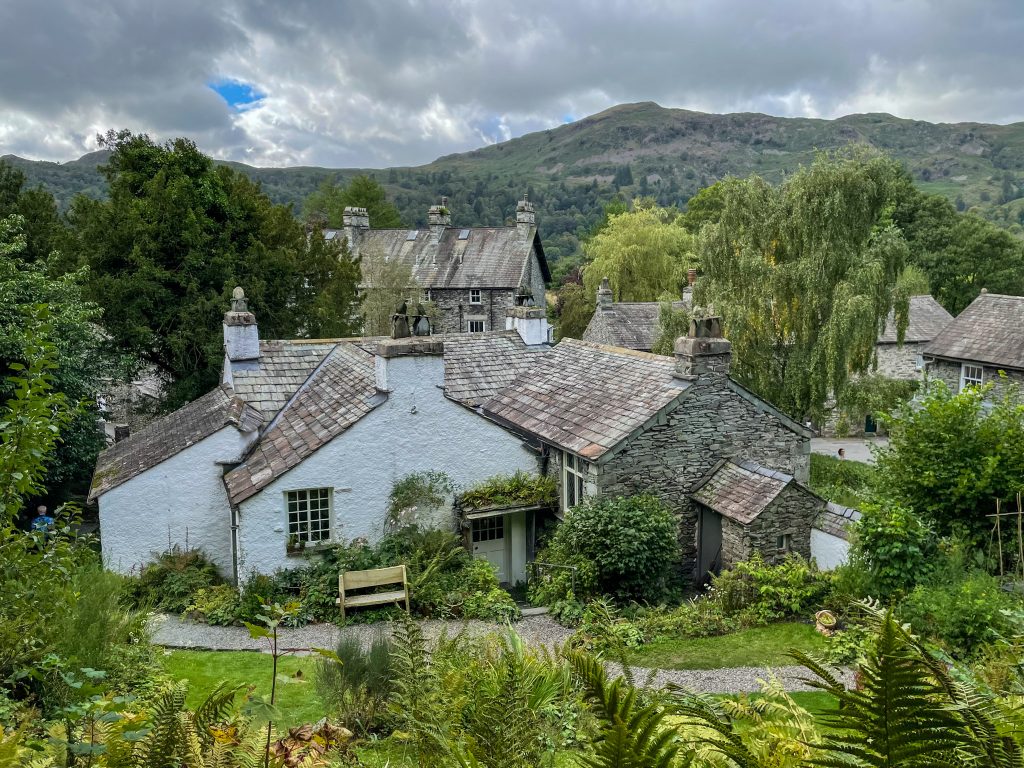 Behind Dove Cottage Grasmere