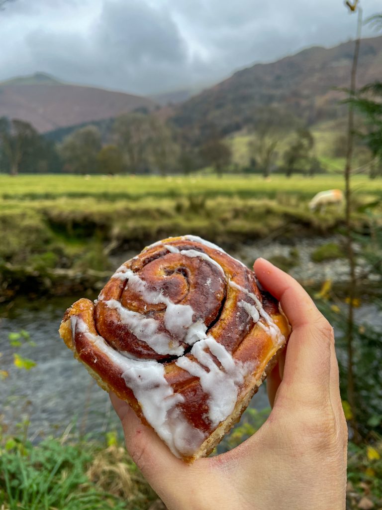 Cinnamon Bun Lucias Grasmere Lake District