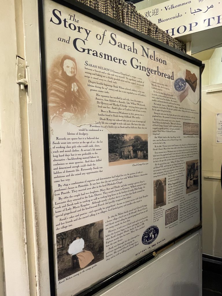 History of Grasmere Gingerbread