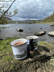 Cups by the Lake